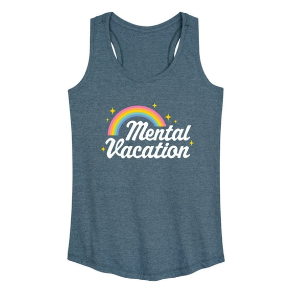 Instant Message - Mental Vacation - Women's Racerback Tank Top