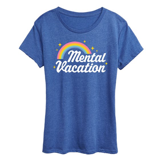 Instant Message - Mental Vacation - Women's Short Sleeve Graphic T-Shirt