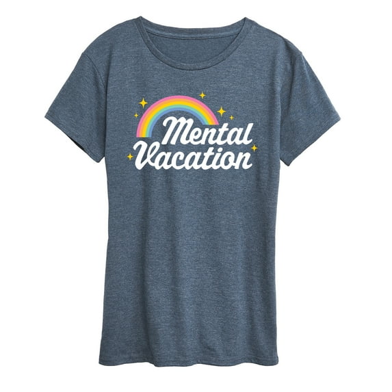 Instant Message - Mental Vacation - Women's Short Sleeve Graphic T-Shirt