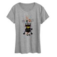 thumbnail image 1 of Instant Message - Meow Halloween Cat Short Sleeve Graphic T-Shirt, 1 of 6