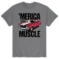 thumbnail image 1 of Instant Message - Merica Got Muscle, Car - Men's Short Sleeve Graphic T-Shirt, 1 of 5