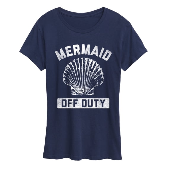 Instant Message - Mermaid Off Duty Short Sleeve Graphic T-Shirt