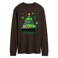 thumbnail image 1 of Instant Message - Merry Bookmas - Men's Long Sleeve Graphic T-Shirt, 1 of 4