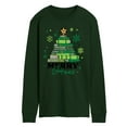 thumbnail image 1 of Instant Message - Merry Bookmas - Men's Long Sleeve Graphic T-Shirt, 1 of 4