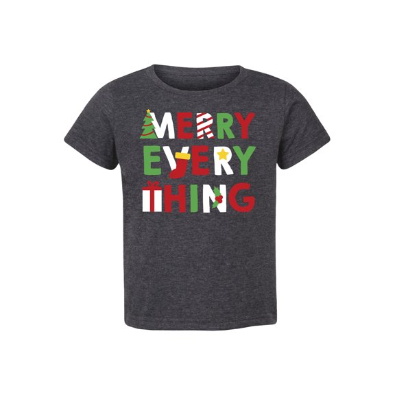 Instant Message - Merry Everything-Toddler Short Sleeve Tee