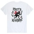 thumbnail image 1 of Instant Message - Merry Krampus - Men's Short Sleeve Graphic T-Shirt, 1 of 5