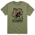 thumbnail image 1 of Instant Message - Merry Krampus - Men's Short Sleeve Graphic T-Shirt, 1 of 5