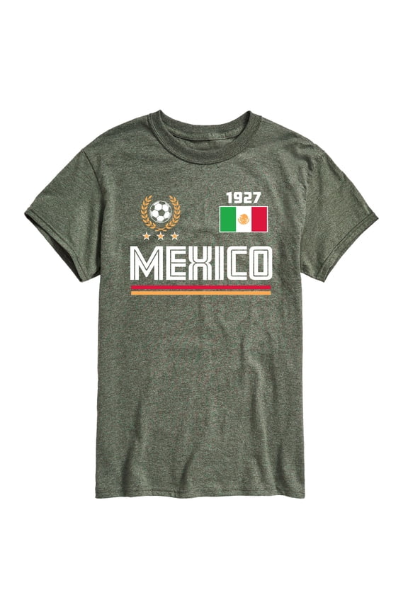 - Mexico Soccer Jersey - Men's Short Sleeve Graphic T-Shirt