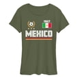 thumbnail image 1 of Instant Message - Mexico Soccer Jersey - Women's Short Sleeve Graphic T-Shirt, 1 of 4