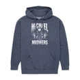 thumbnail image 1 of Instant Message - Michael Meowers - Men's Pullover Hooded Fleece Sweatshirt, 1 of 7
