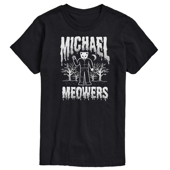 Instant Message - Michael Meowers - Men's Short Sleeve Graphic T-Shirt