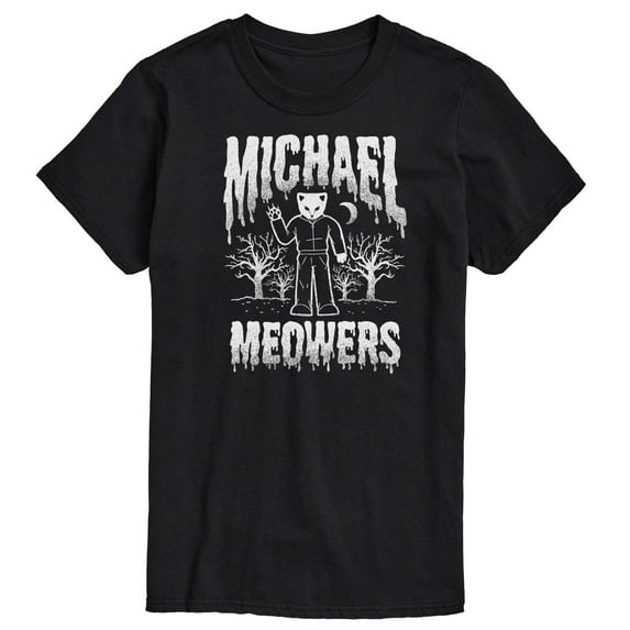 Instant Message - Michael Meowers - Men's Short Sleeve Graphic T-Shirt