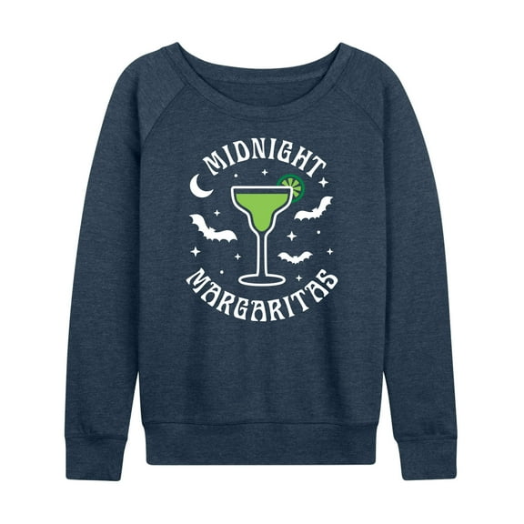 Instant Message - Midnight Margaritas - Women's Lightweight French Terry Long Sleeve Shirt