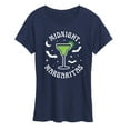 thumbnail image 1 of Instant Message - Midnight Margaritas - Witchy - Halloween - Women's Short Sleeve Graphic T-Shirt, 1 of 6