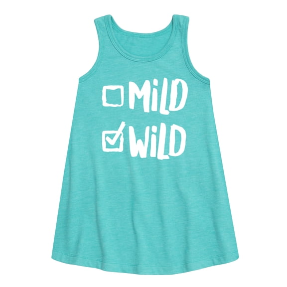 Instant Message - Mild Wild 2 - Girls Aline Dress