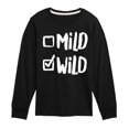 thumbnail image 1 of Instant Message - Mild Wild 2 - Toddler & Youth Long Sleeve Graphic T-Shirt, 1 of 6
