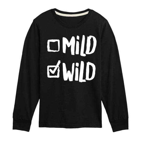 Instant Message - Mild Wild 2 - Toddler & Youth Long Sleeve Graphic T-Shirt