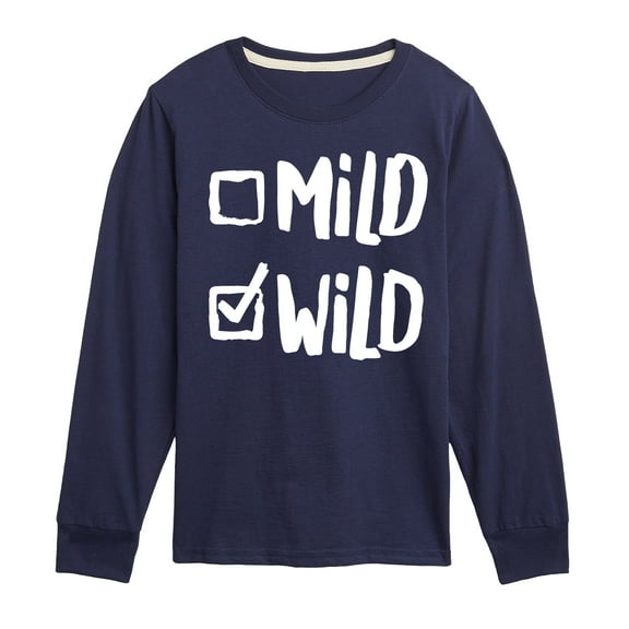 Instant Message - Mild Wild 2 - Toddler & Youth Long Sleeve Graphic T-Shirt