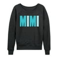 thumbnail image 1 of Instant Message - Mimi - Women's Lightweight French Terry Long Sleeve Shirt, 1 of 6