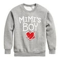 thumbnail image 1 of Instant Message - Mimis Boy - Toddler And Youth Crewneck Fleece Sweatshirt, 1 of 5