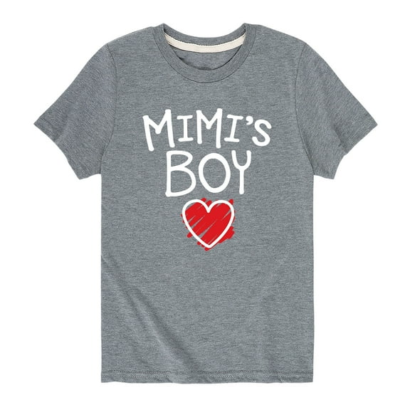 Instant Message - Mimis Boy - Toddler And Youth Short Sleeve Graphic T-Shirt