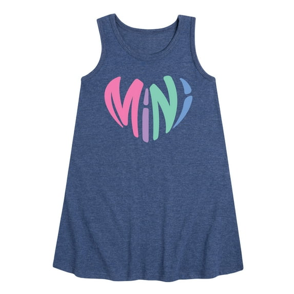 Instant Message - Mini Heart - Toddler & Youth Girls A-line Dress