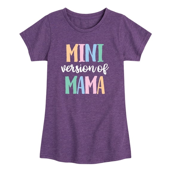 Instant Message - Mini Version of Mama Toddler Short Sleeve Graphic T-Shirt