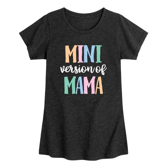 Instant Message - Mini Version of Mama Toddler Short Sleeve Graphic T-Shirt