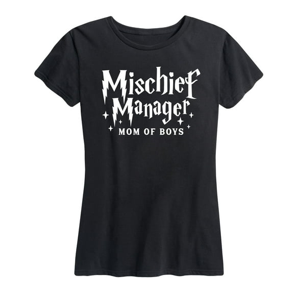 Instant Message - Mischief Manager - Women's Short Sleeve Graphic T-Shirt