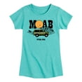 thumbnail image 1 of Instant Message - Moab, Utah - Toddler & Youth Girls Short Sleeve Graphic T-Shirt, 1 of 6