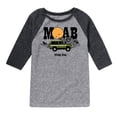 thumbnail image 1 of Instant Message - Moab, Utah - Toddler & Youth Raglan Graphic T-Shirt, 1 of 5