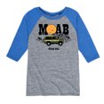 thumbnail image 1 of Instant Message - Moab, Utah - Toddler & Youth Raglan Graphic T-Shirt, 1 of 5