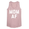 thumbnail image 1 of Instant Message - Mom AF Women's Graphic Racerback Tank, 1 of 5