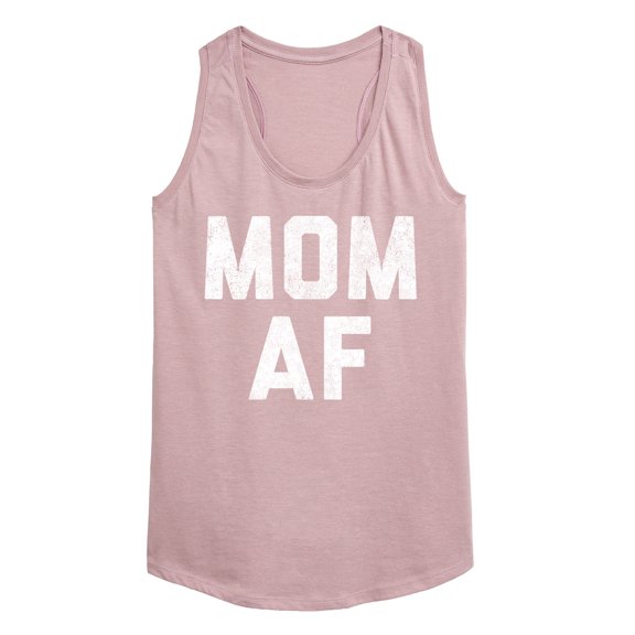 Instant Message - Mom AF - Women's Racerback Graphic Tank
