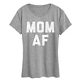 thumbnail image 1 of Instant Message - Mom AF Short Sleeve Graphic T-Shirt, 1 of 5