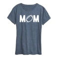 thumbnail image 1 of Instant Message - Mom Football - Women's Short Sleeve Graphic T-shirt, 1 of 5