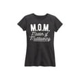 thumbnail image 1 of Instant Message - Mom Master Of Multitasking - Women's Short Sleeve Graphic T-Shirt, 1 of 5