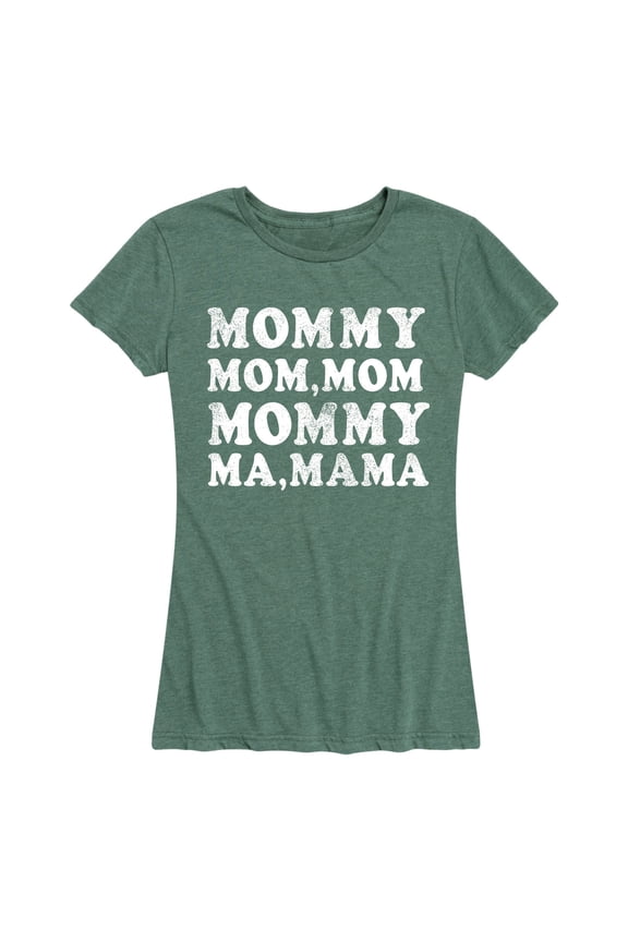 - Mom Repeat - Women's Short Sleeve Graphic T-Shirt