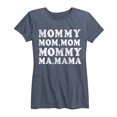 thumbnail image 1 of Instant Message - Mom Repeat - Women's Short Sleeve Graphic T-shirt, 1 of 5