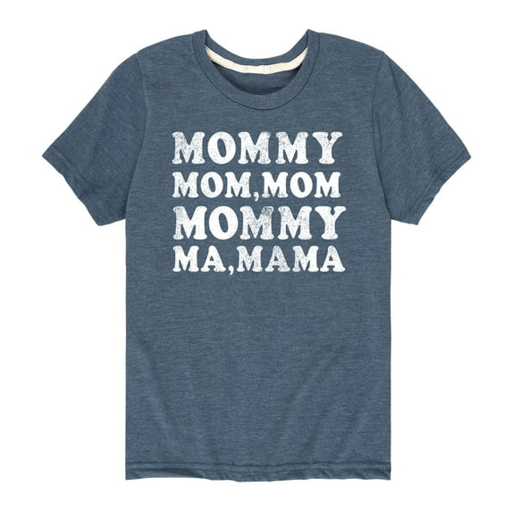 Instant Message - Mom Repeat - Youth Short Sleeve Tee