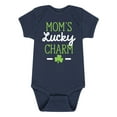 thumbnail image 1 of Instant Message - Mom's Lucky Charm - Infant Baby One Piece, 1 of 5