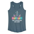 thumbnail image 1 of Instant Message - Momicorn - Women's Racerback Tank Top, 1 of 6