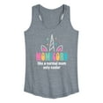 thumbnail image 1 of Instant Message - Momicorn - Women's Racerback Tank Top, 1 of 6