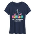 thumbnail image 1 of Instant Message - Momicorn - Women's Short Sleeve Graphic T-Shirt, 1 of 6