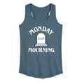 thumbnail image 1 of Instant Message - Monday Mourning - Women's Racerback Tank Top, 1 of 6