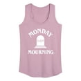 thumbnail image 1 of Instant Message - Monday Mourning - Women's Racerback Tank Top, 1 of 6