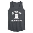 thumbnail image 1 of Instant Message - Monday Mourning - Women's Racerback Tank Top, 1 of 6