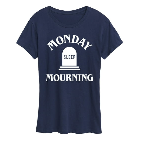 Instant Message - Monday Mourning - Women's Short Sleeve Graphic T-Shirt