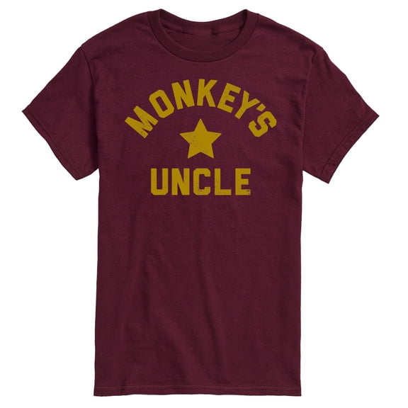 Instant Message - Monkey Uncle - Men's Short Sleeve Graphic T-Shirt
