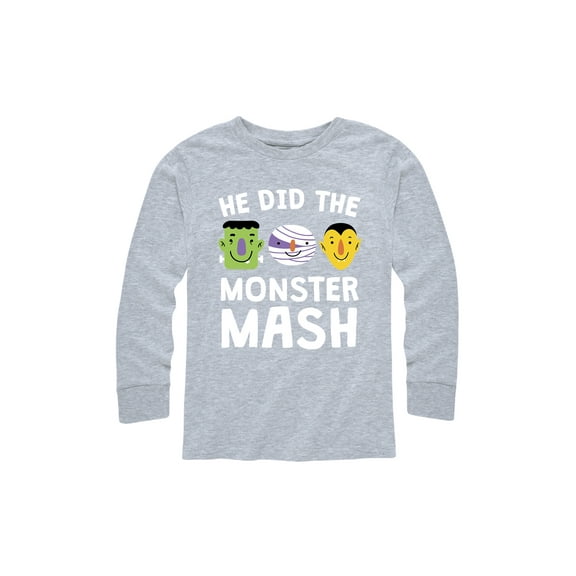 Instant Message - Monster Mash - Youth Long Sleeve Tee